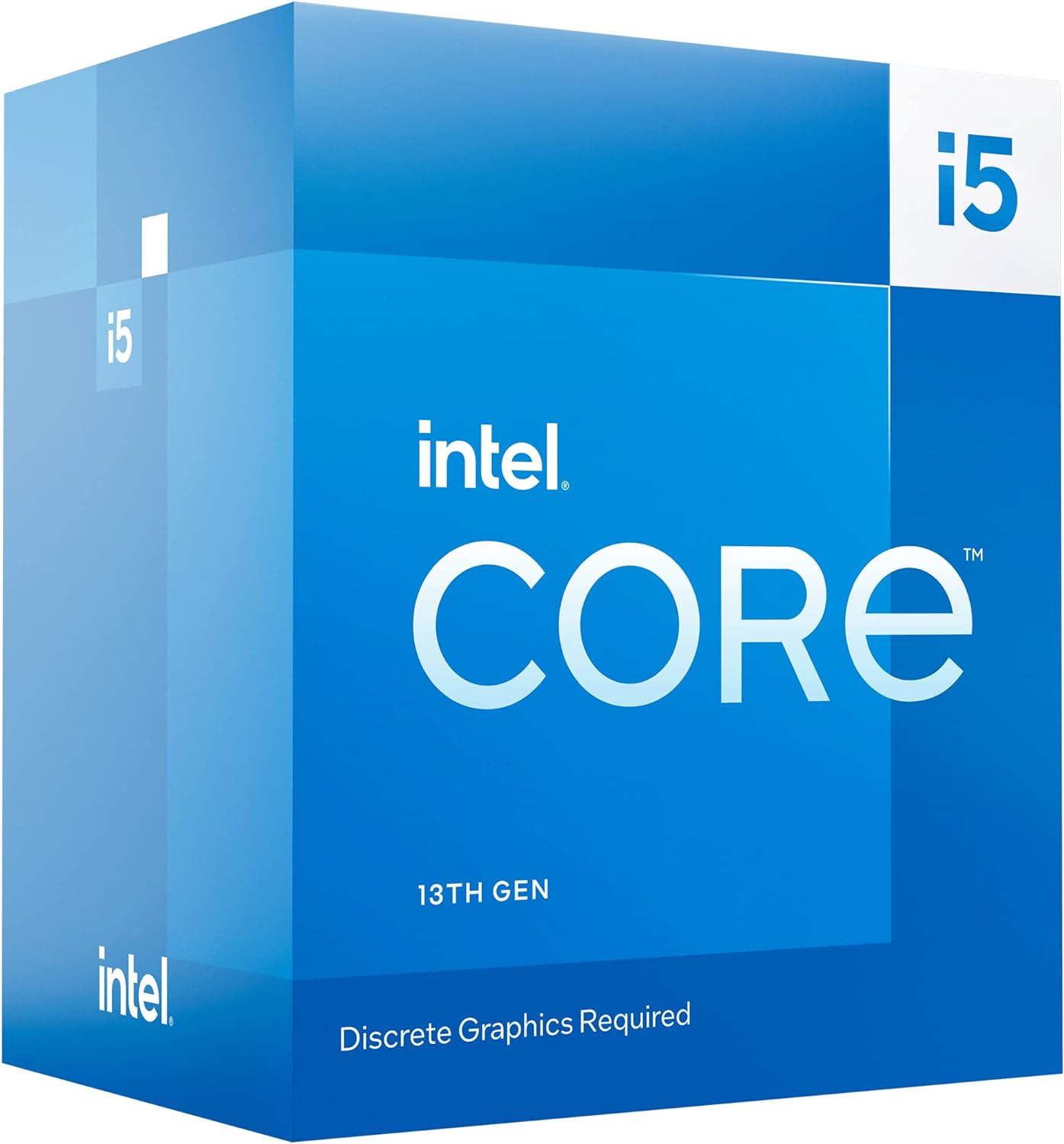 Intel i5-13400F Desktop Processor 10 cores (6 P-cores + 4 E-cores) 20MB Cache, up to 4.6 GHz