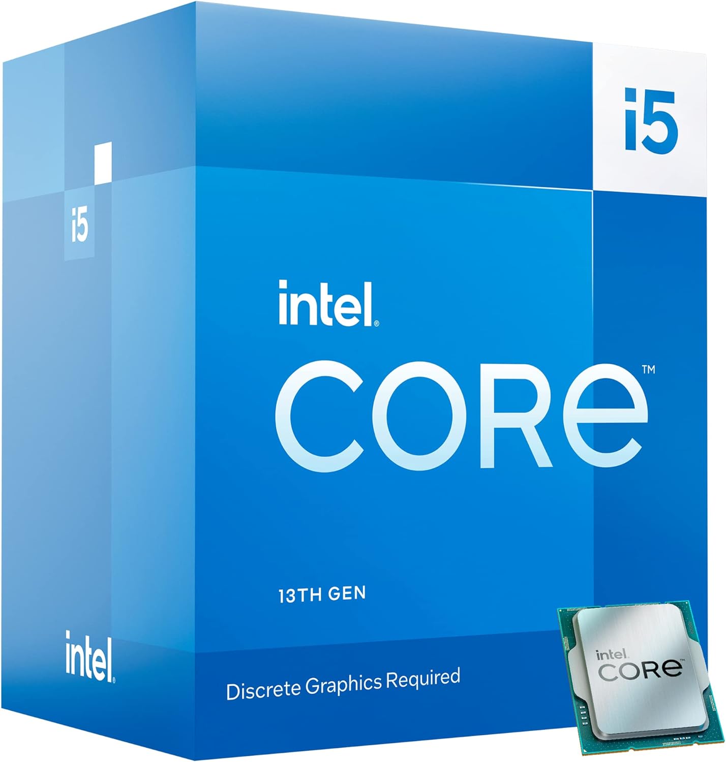Intel i5-13400F Desktop Processor 10 cores (6 P-cores + 4 E-cores) 20MB Cache, up to 4.6 GHz