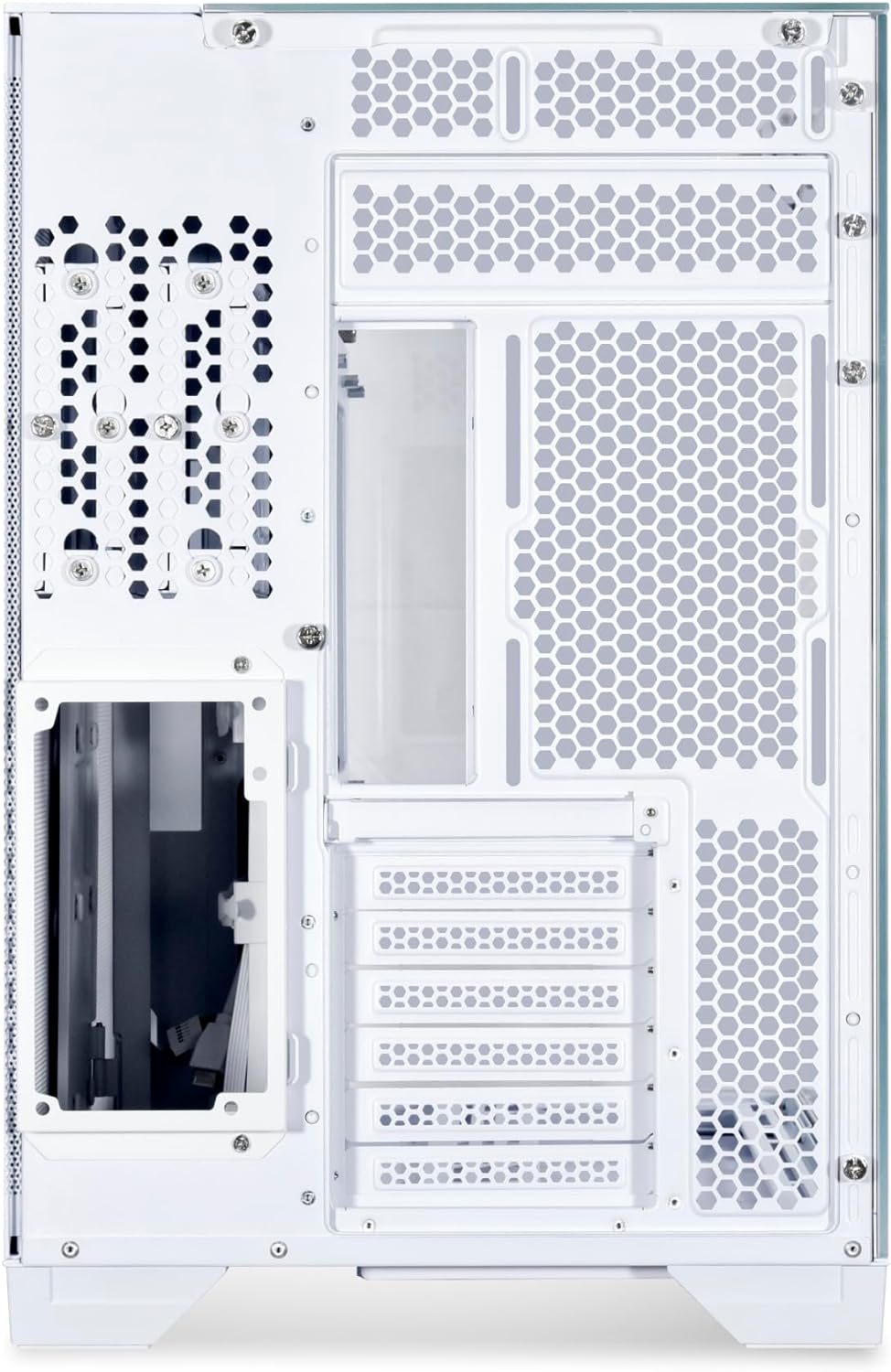Lian Li O11 Vision White Aluminum/Steel/Tempered Glass ATX Mid Tower Computer Case White - O11VW.US