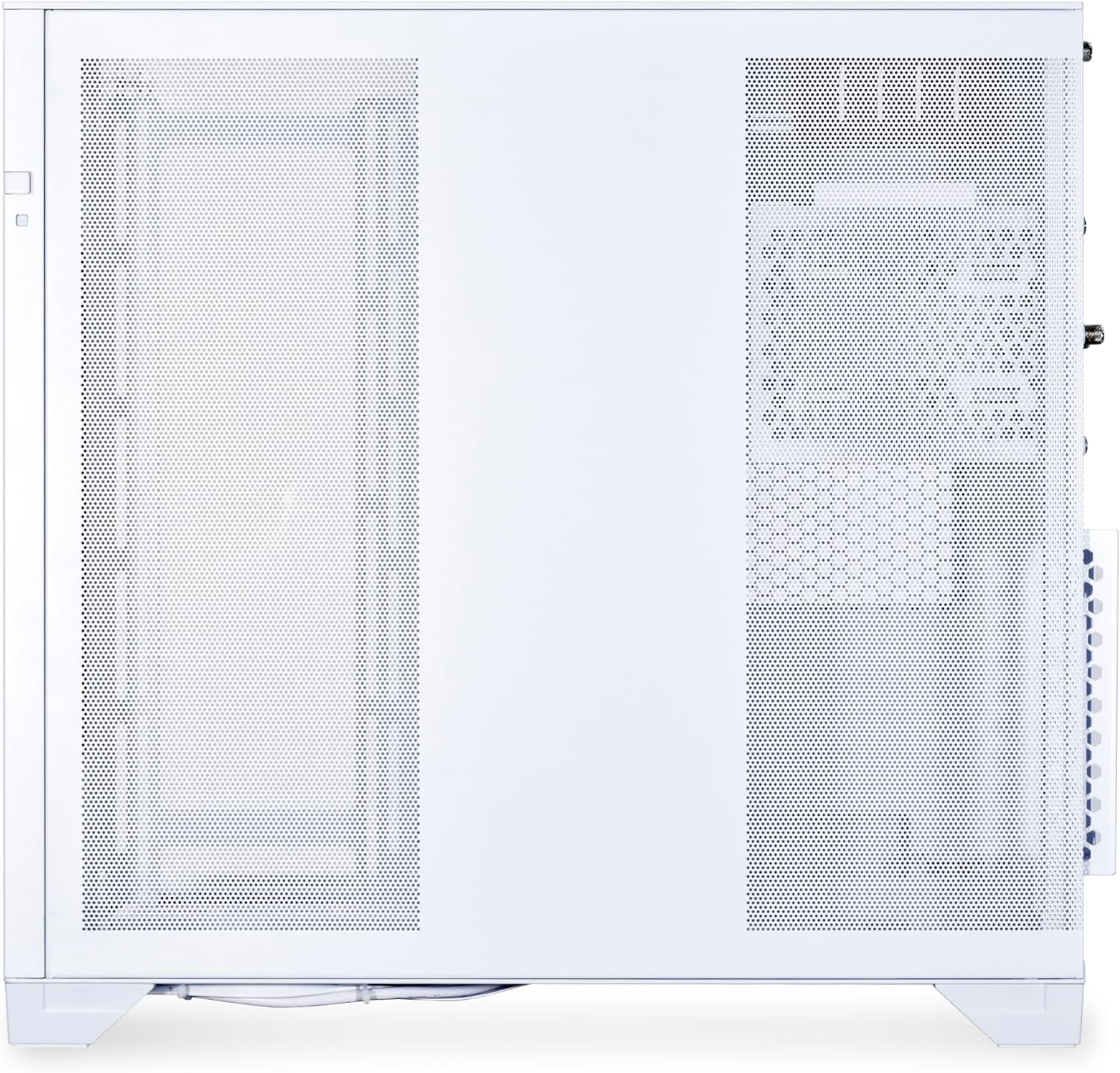 Lian Li O11 Vision White Aluminum/Steel/Tempered Glass ATX Mid Tower Computer Case White - O11VW.US