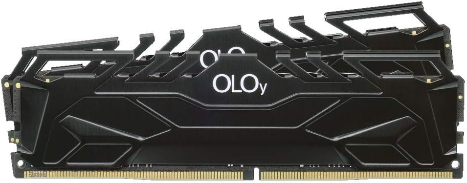 OLOy DDR4 RAM 16GB (2x8GB) 3200 MHz CL16 1.35V 288-Pin Desktop Gaming UDIMM (MD4U0832160BJ0DA)