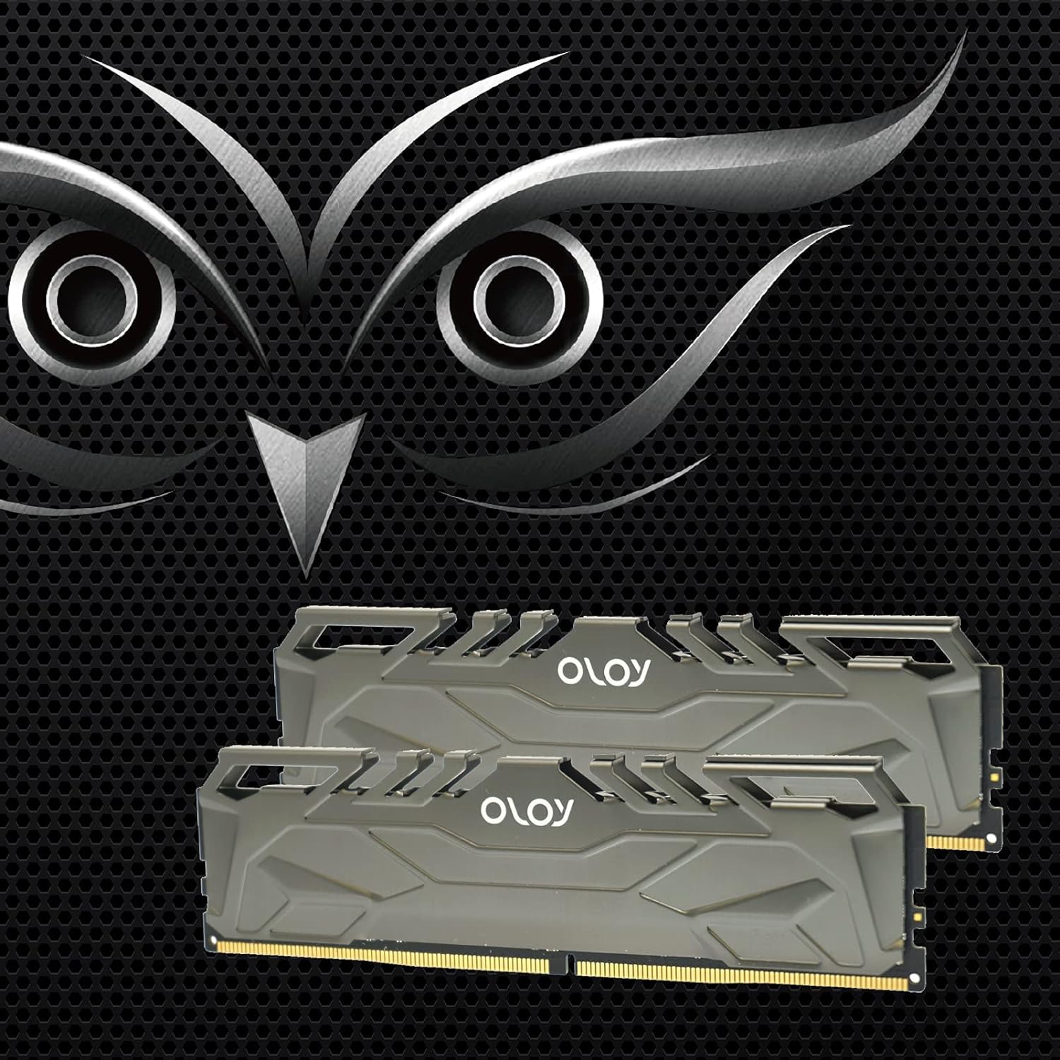 OLOy DDR4 RAM 32GB (2x16GB) 3200 MHz CL16 1.35V 288-Pin Desktop Gaming UDIMM (MD4U163216BJDA)
