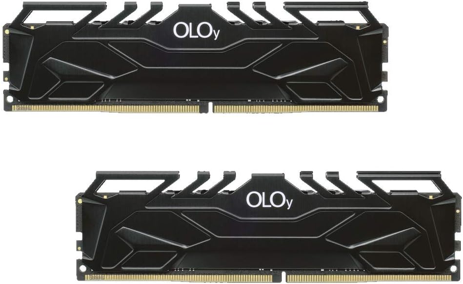 OLOy DDR4 RAM 32GB (2x16GB) 3200 MHz CL16 1.35V 288-Pin Desktop Gaming UDIMM (MD4U163216BJDA)