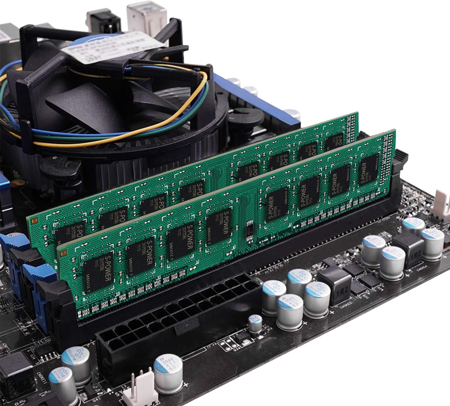 Silicon Power DDR3 16GB (2 x 8GB) 1600MHz (PC3 12800) 240-Pin CL11 1.35V / 1.5V Unbuffered UDIMM PC Computer Desktop Memory Module Ram Upgrade