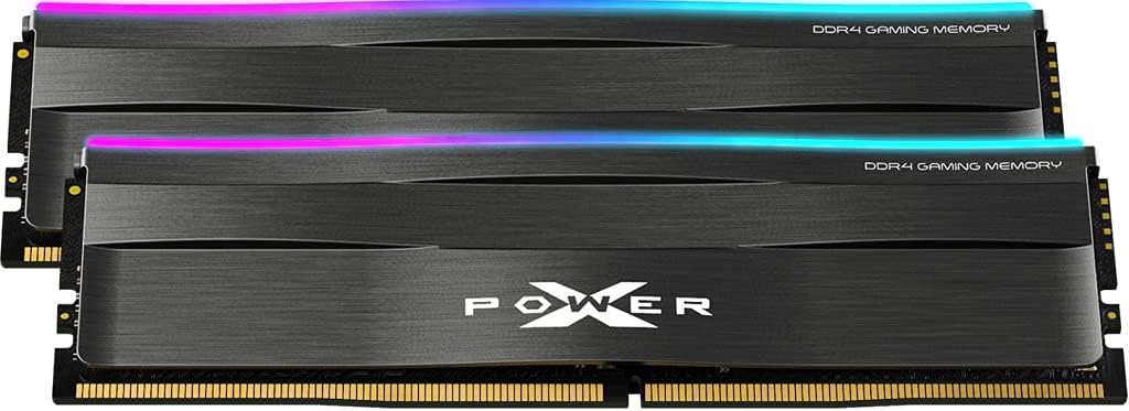 Silicon Power Value Gaming DDR4 RAM 16GB (2x8GB) 3200MHz (PC4 25600) CL16 1.35V Desktop Memory Module with Heatsink Camouflage Grey SP016GXLZU320BDAJ5