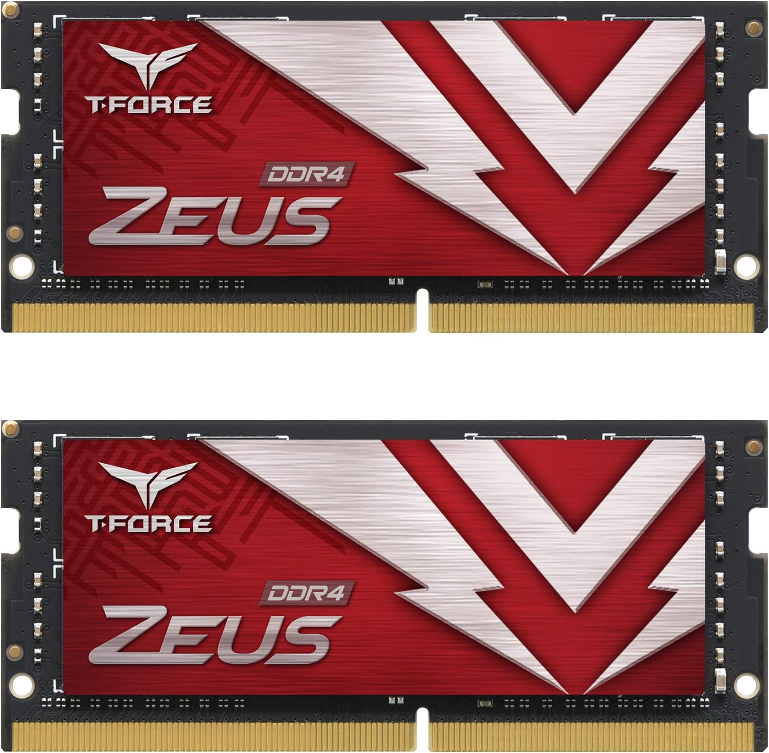 TEAMGROUP T-Force Zeus DDR4 SODIMM 32GB (2x16GB) 3200MHz (PC4-25600) 260 Pin CL16 Laptop OC Memory Module Ram - TTZD432G3200HC16FDC-S01