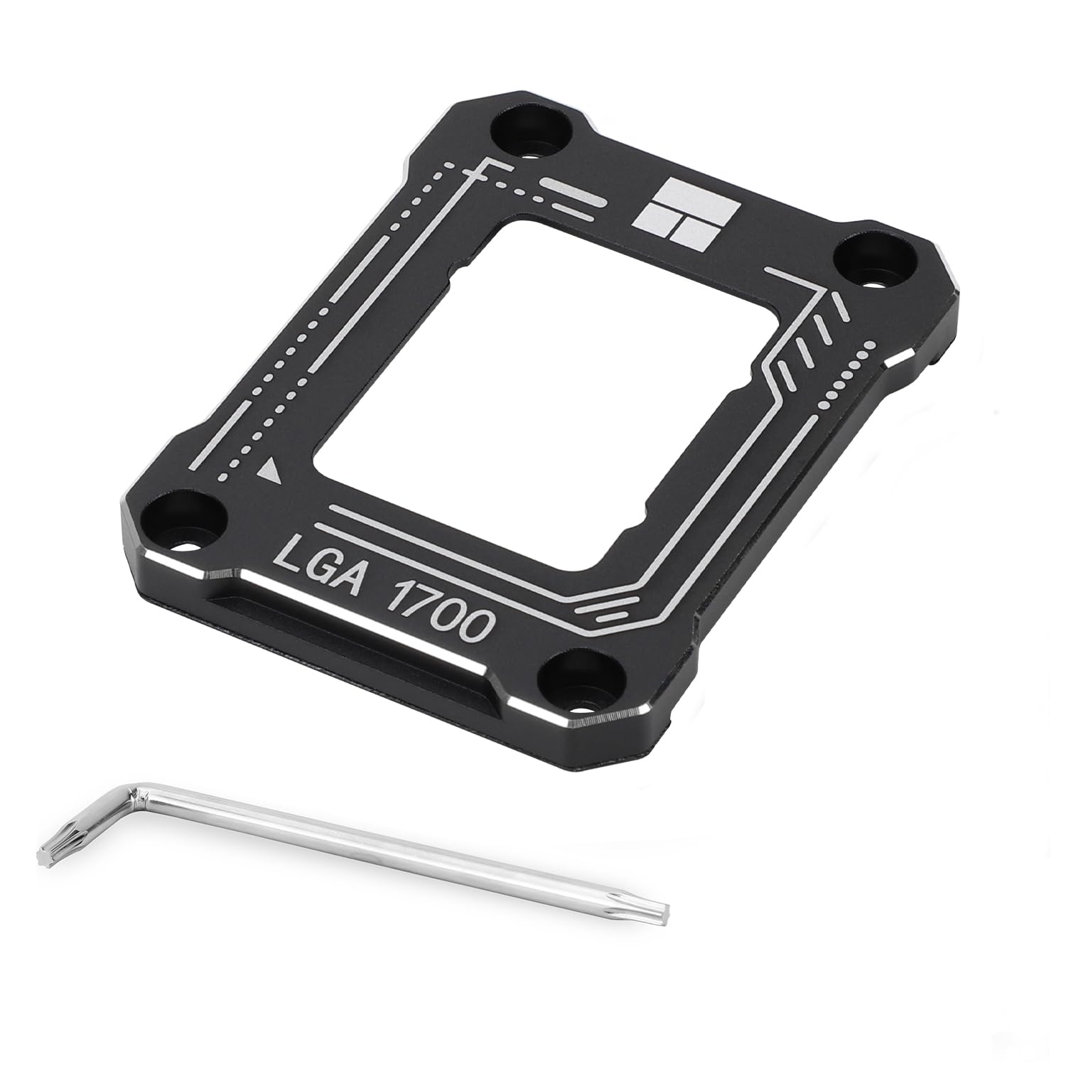 Thermalright LGA1700-BCF Black 12/13 Generation Intel Anti-Bending Fastener, Bending Type Pressure Plate, CPU Fixed Fastener, Full-Fitting Fixed Non-Marking Installation, Standard for Coolers