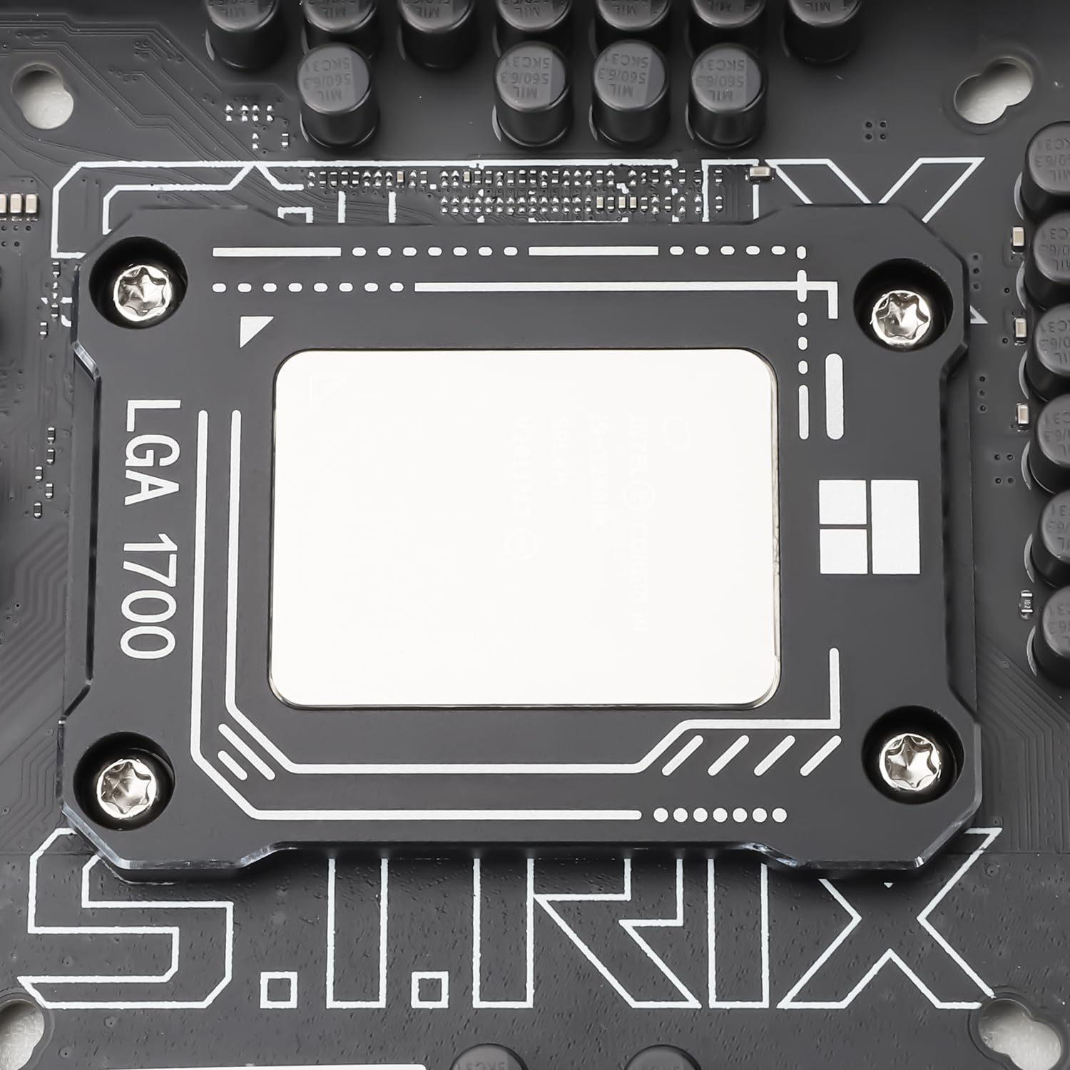 Thermalright LGA1700-BCF Black 12/13 Generation Intel Anti-Bending Fastener, Bending Type Pressure Plate, CPU Fixed Fastener, Full-Fitting Fixed Non-Marking Installation, Standard for Coolers