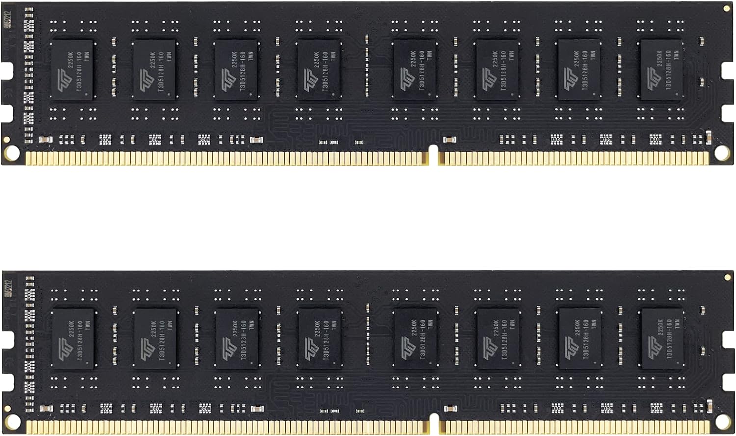 Timetec 32GB KIT(4x8GB) DDR3L / DDR3 1600MHz (DDR3L-1600) PC3L-12800 / PC3-12800 Non-ECC Unbuffered 1.35V/1.5V CL11 2Rx8 Dual Rank 240 Pin UDIMM Desktop PC Computer Memory RAM(SDRAM) Module Upgrade